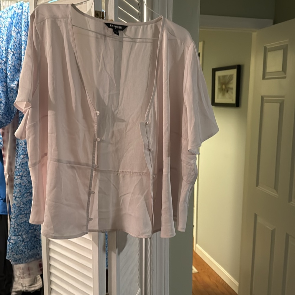 Express ivory top